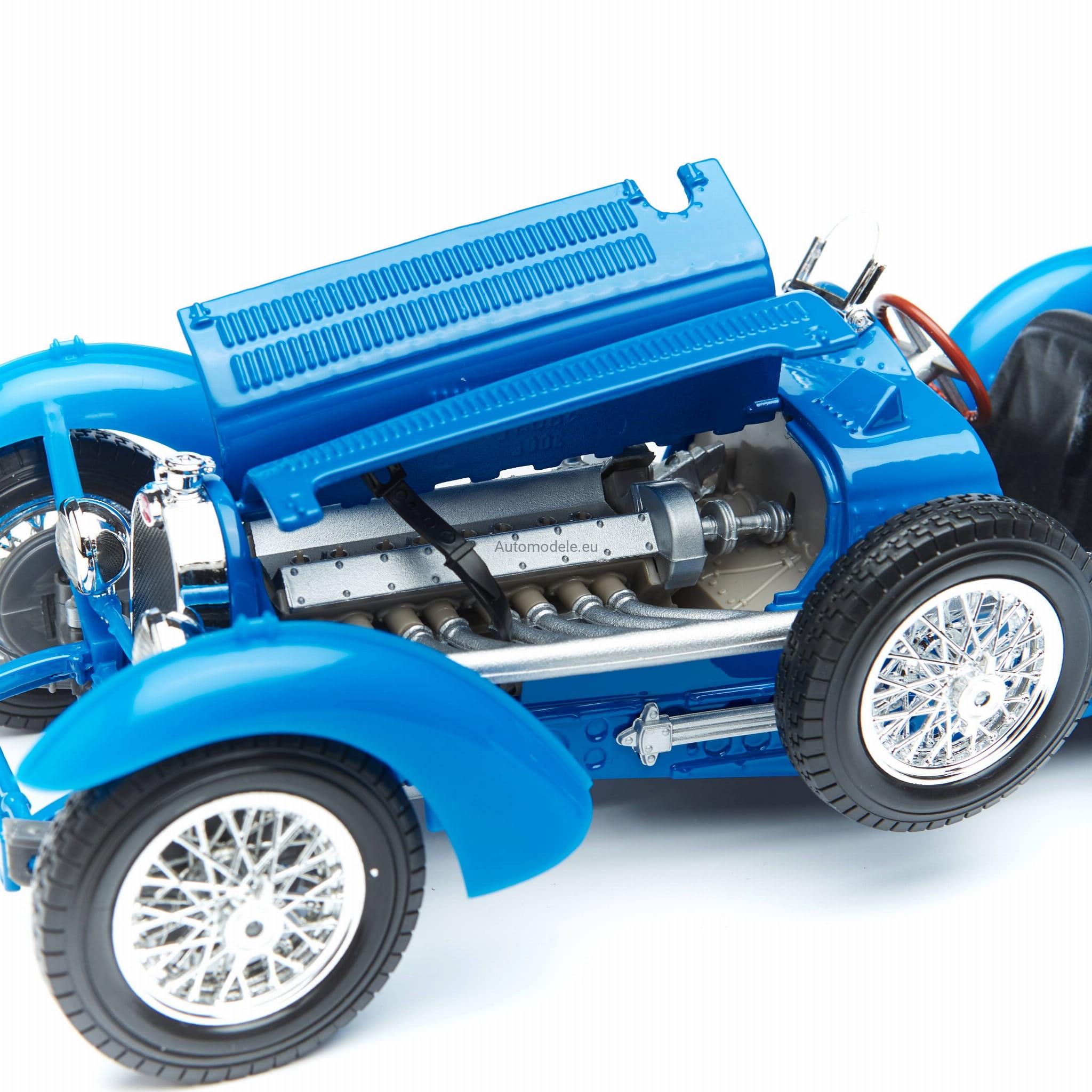 Bburago Bugatti Type 59 1934 – 1/18 – Miniature Métal Bleu (Occasion, Boîte D'origine)