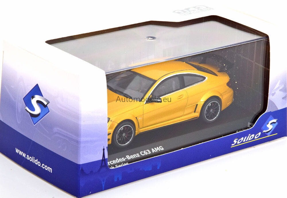 Modèle Réduit Solido 1/43 Mercedes C63 AMG Black Series 2012 - Neuf