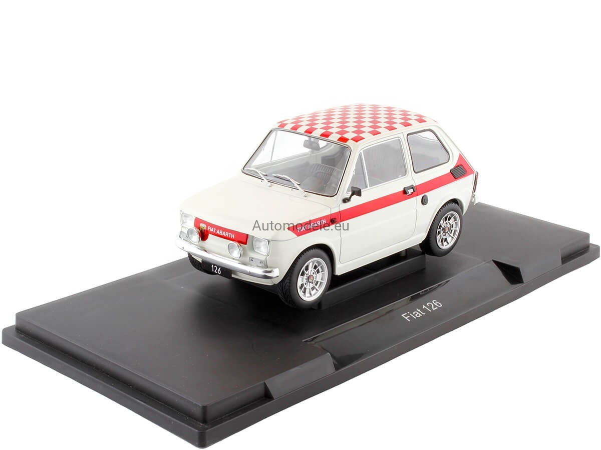 Fiat 126 Look Abarth 1972 au 1/18 de MCG Model Car Group MCG18325