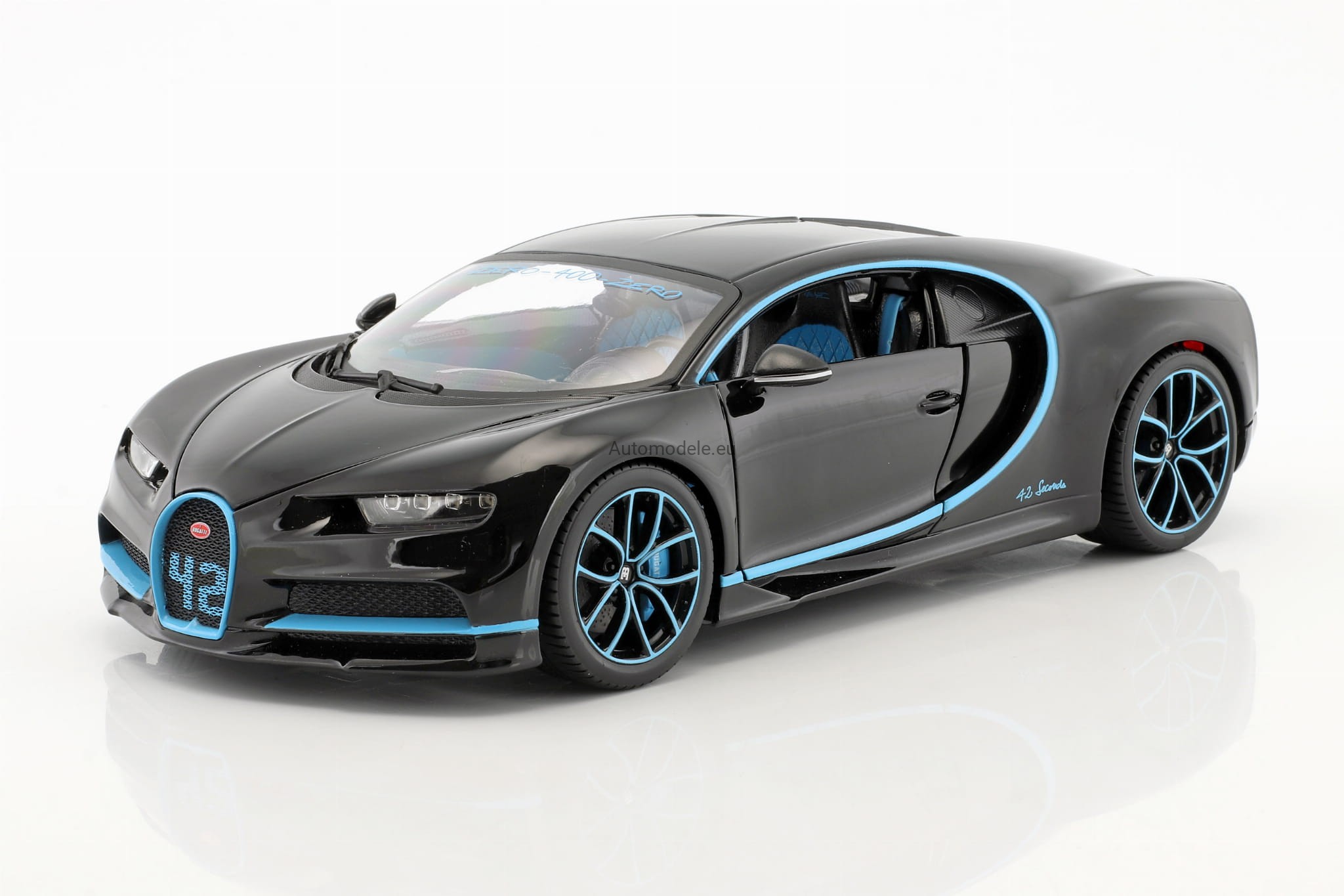Bugatti Chiron World Record Car 42 J P Montoya 17 urago 1 18 Automodele Eu