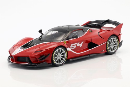 16908 Ferrari FXX-K Evoluzione #54 Michael Luzich Bburago 1:18