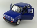 24066Bu Fiat 126p Samochód PRL Maluch Welly 1:21