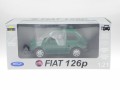 24066Gr Fiat 126p Samochód PRL Maluch Welly 1:21