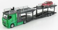31459 Laweta Mercedes-Benz Actros z Ford Focus Combi Bburago 1:43
