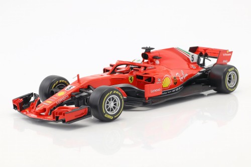 16806 Ferrari SF71H 2018 Formula 1 #5 Sebastian Vettel Bburago 1:18