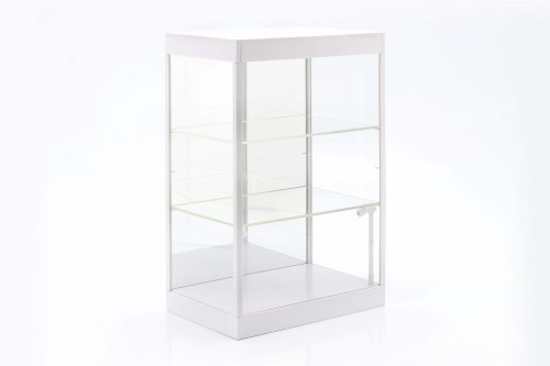 T9-69927Mw Gablotka z oświetleniem LED oraz lustrem do modeli 3-poziomowa Uniwersalna Akrylowa Witryna Triple9