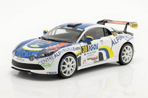 S1801608 Alpine A110 Rally RGT #30 Rallye du Touquet 2020 Delecour, Guigonnet Solido 1:18