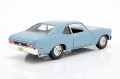 31132Bu Chevrolet Nova SS 396 Coupe 1970 Light Blue Metallic Maisto 1:18