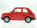 24066R Fiat 126p 126 P Maluch Kaszlak PRL Czerwony Welly 1:21