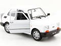 24066 Fiat 126p 126 P Maluch Kaszlak PRL Biały Welly 1:21
