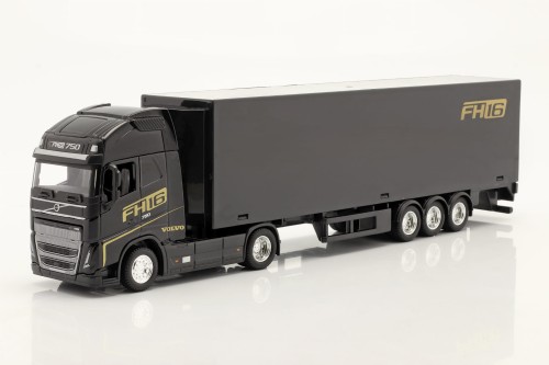 31461 Volvo FH16 Globetrotter 750 XXL Hauler & Trailer Bburago 1:43
