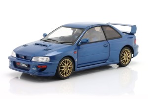 Subaru Impreza 22B STi 1998 Sonic Blue Solido 1:18