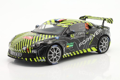 S1801618 Alpine A110 Rally #47 Rallye Monte Carlo 2022 Delecour, Guigonnet Solido 1:18