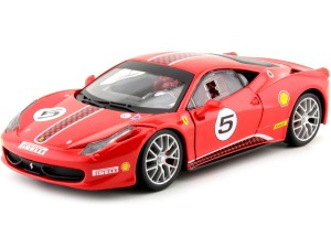Ferrari 458 Challenge #5 2012 Bburago 1:24