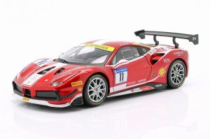 Ferrari 488 Challenge #11 Formula Racing Mugello 2017 N. Nielsen Bburago 1:24