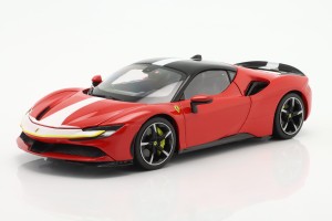 Ferrari SF90 Stradale Hybrid Assetto Fiorano 2020 Bburago Signature Series 1:18