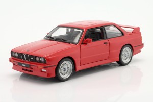 BMW M3 (E30) 1988 Red Bburago 1:24