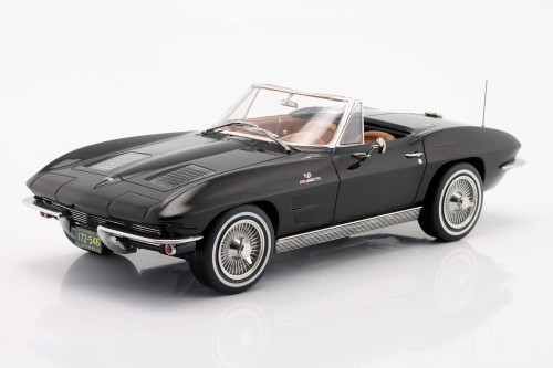 189055 Chevrolet Corvette C2 Stingray Cabriolet 1963 Norev 1:18