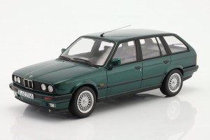 BMW 325i E30 Touring 1990 Green metallic Norev 1:18