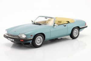 Jaguar XJ-S 5.3 H.E. Cabriolet Convertible 1988 Light Blue Metallic Norev 1:18
