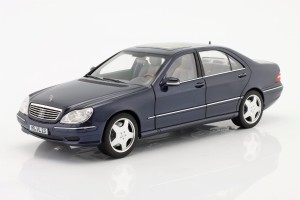 Mercedes-Benz S55 AMG W220 2000 Blue Metallic Norev 1:18