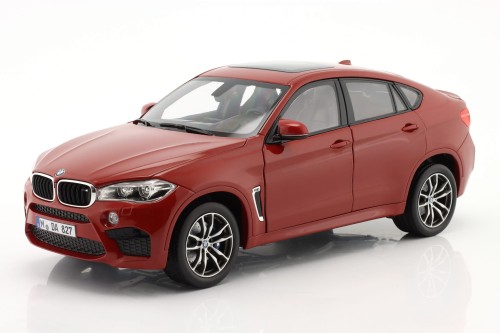 183242 BMW X6M X6 M (F86) 2015 Red Metallic Norev 1:18