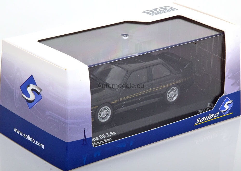 Modèle Réduit Solido 1/43 - Alpina E30 B6 Rouge 1990, édition Limitée
