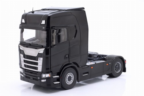 S2400303 Scania S580 580S Highline SZM 2023 Noir Master Solido 1:24