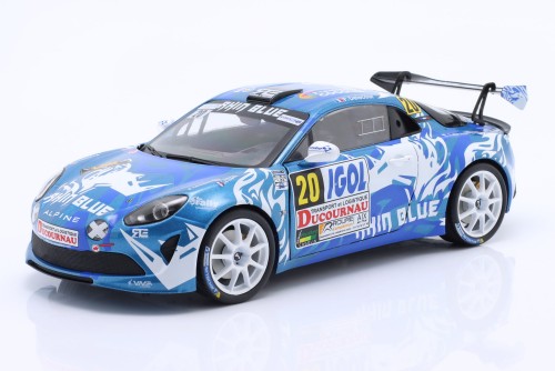 S1801623 Alpine A110 Rally RGT #20 7th Rallye du Var 2021 Delecour, Guigonnet Solido 1:18