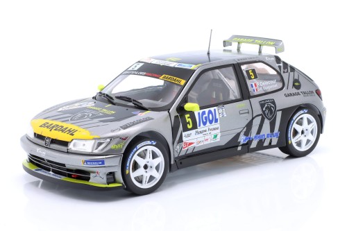 Solido 1/18 Peugeot 306 Maxi Loeb Édition Bardahl - Rallye Mont Blanc 2021 (Occasion, Boîte Abîmée)