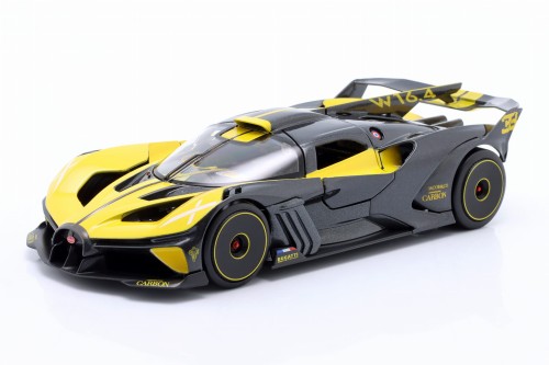 32911 Bugatti Bolide W16.4 2020 Yellow / Carbon Maisto 1:24