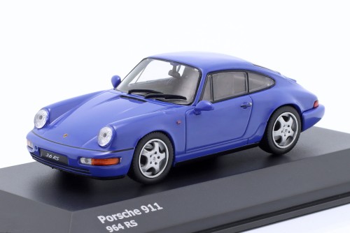 S4312901 Porsche 911 (964) 964 Carrera RS 3.6l Coupe 1992 Maritime Blue Solido 1:43