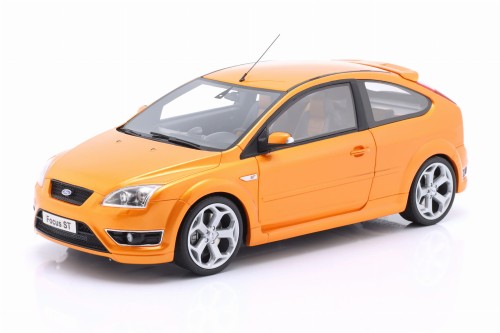 OT961 Ford Focus Mk2 MkII ST 2.5 2006 Electric Orange Otto Mobile 1:18