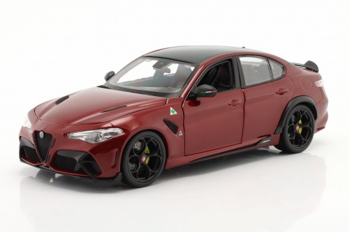 11048 Alfa Romeo Giulia GTA 2020 Dark Red Metallic Bburago 1:18
