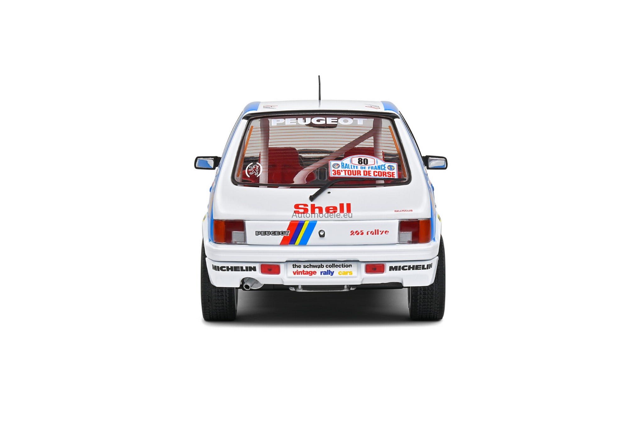 Solido 1/18 - Peugeot 205 Rallye 1.9L - Collection Schwab - 1990 - S1801716
