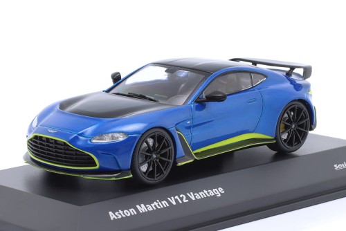 S4314103 Aston Martin V12 Vantage 2023 Blue Metallic Solido 1:43