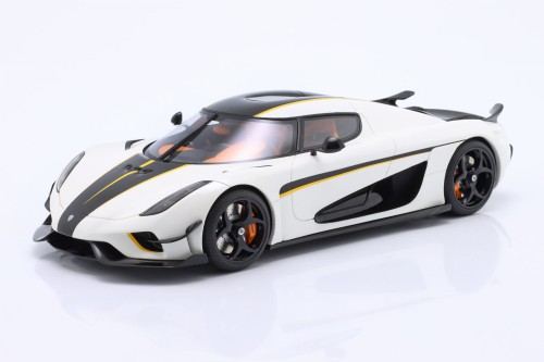 GT391 Koenigsegg Regera 2018 White GT Spirit 1:18