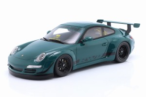 Porsche 911 (997) RWB Rauh-Welt Body Kit Syunkashuto 2021 Green GT Spirit 1:18