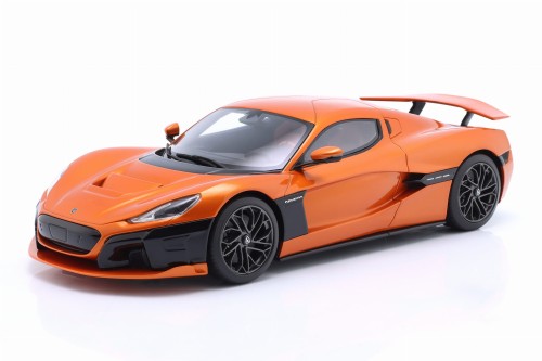 GT880 Rimac Nevera 2021 Magma Orange GT Spirit 1:18