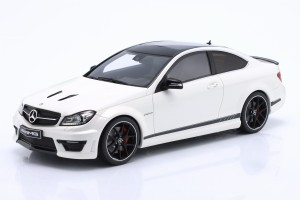 Mercedes-Benz C63 AMG Coupe (W204) Edition 507 2014 Diamond White GT Spirit 1:18
