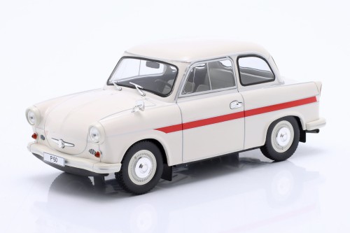 WB124186 Trabant P50 1959 White WhiteBox 1:24
