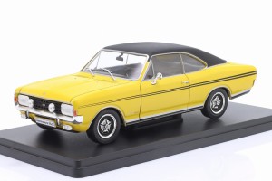 Opel Commodore A GS/E Coupe 1970 Yellow / Black Hachette 1:24