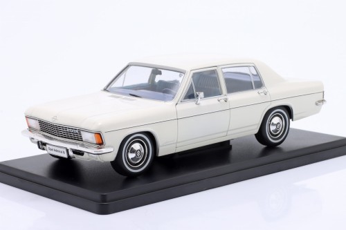 G1648013 Opel Admiral B 1969 White Hachette 1:24