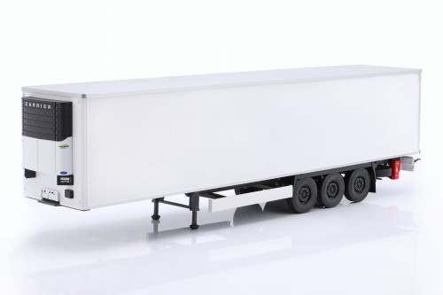 S2400503 Naczepa Chłodnia 2022 White Refrigerated Trailer Remorque Frigo Solido 1:24