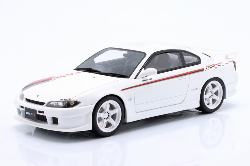 OT1035 Nissan Silvia Spec-R Nismo Aero S15 S-Tune 2000 White Otto Mobile 1:18