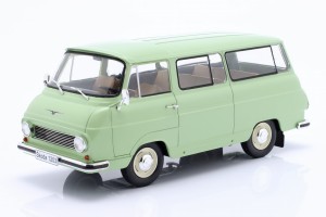 Skoda 1203 Minibus 1968 Light Green WhiteBox 1:24