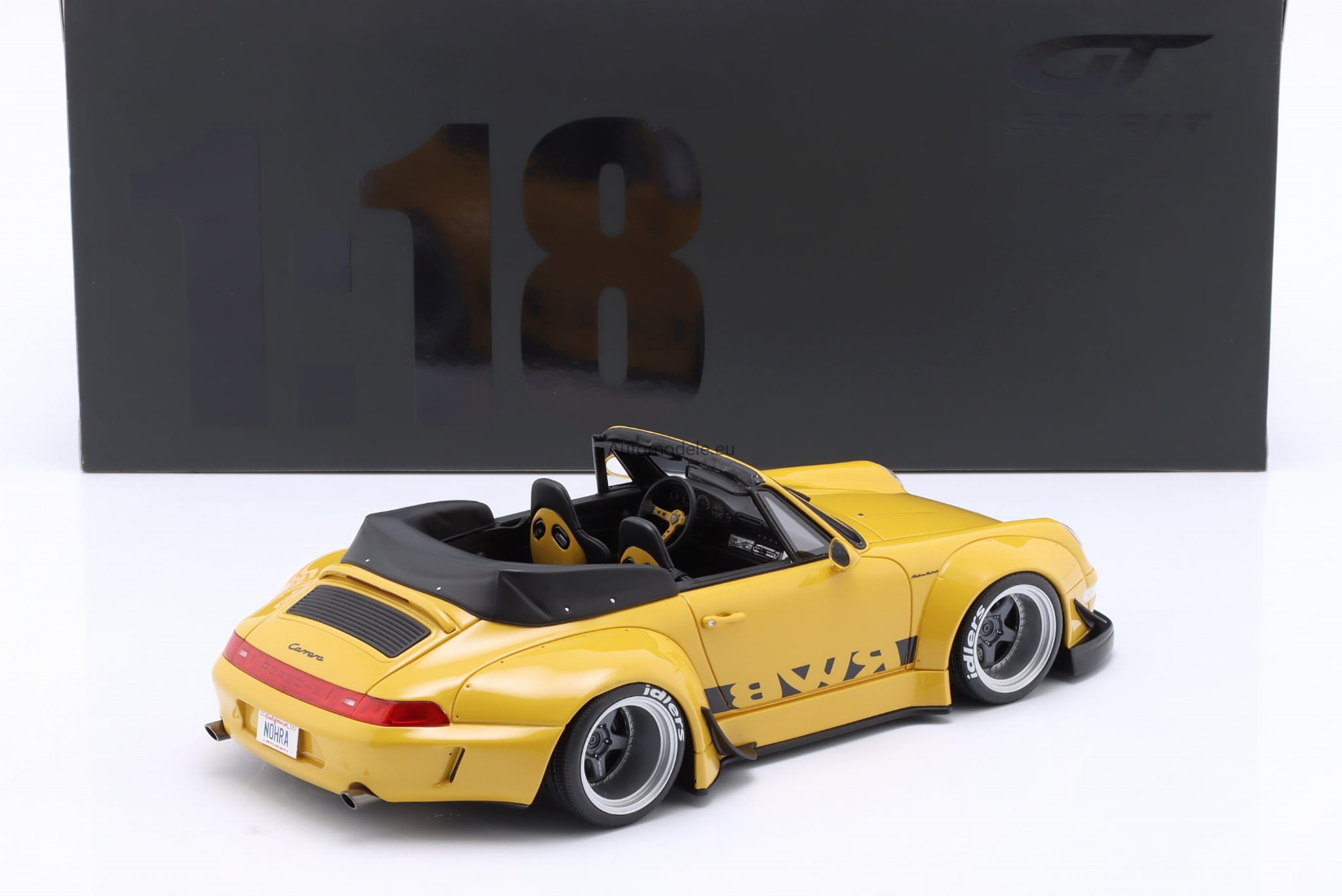 GT Spirit Porsche 911 (991) RWB, dunkeltürkis 2021, 1:18 | Model Car World