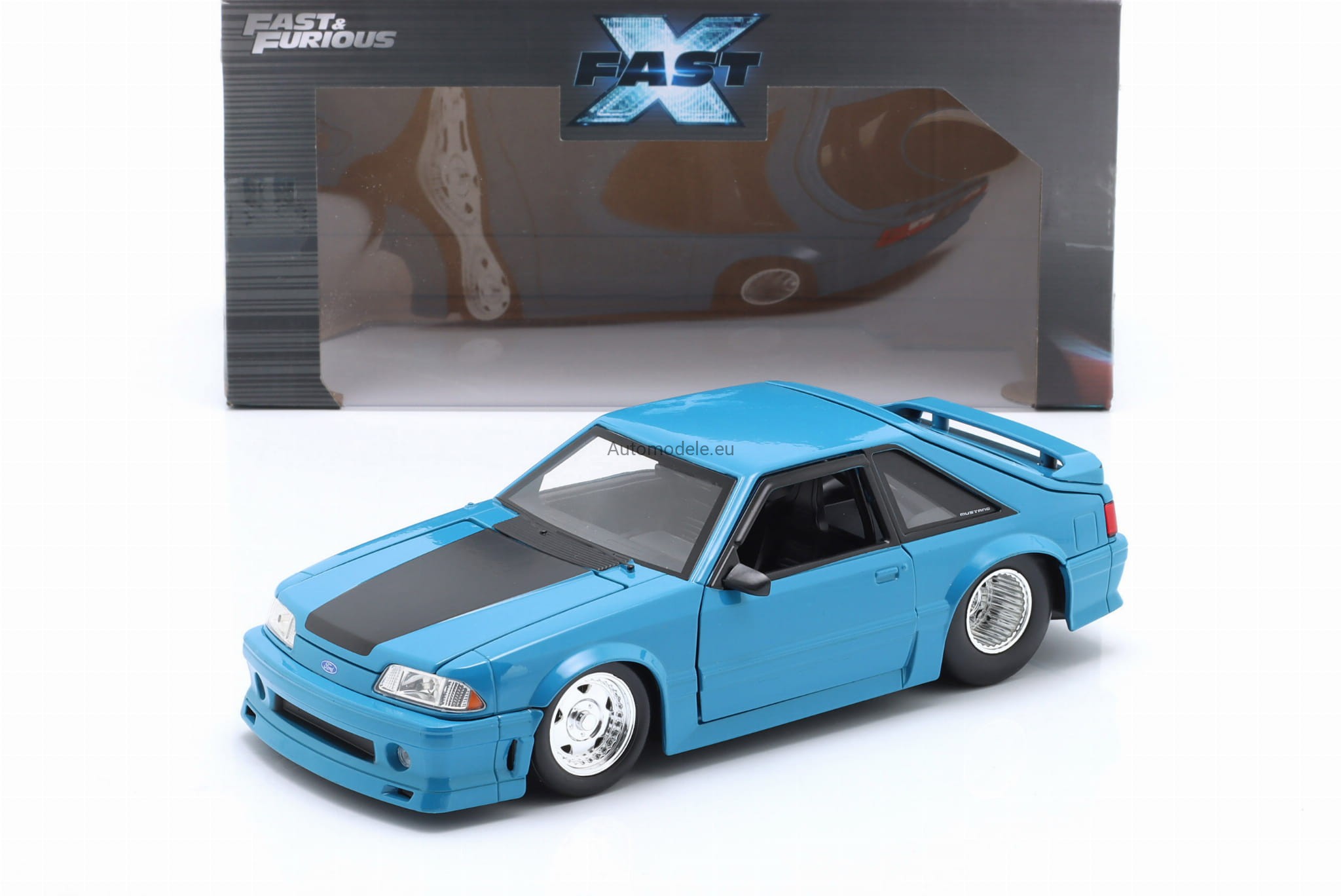 JADA FAST & Furious Porsche 911 Gt3 Rs 1/24 Diecast Model Car-Light Blue EUR 18,88 - DE