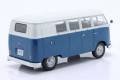 124179 Volkswagen VW T1 Bus 1960 Blue / White WhiteBox 1:24