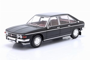 Tatra 613 1973 Black WhiteBox 1:24